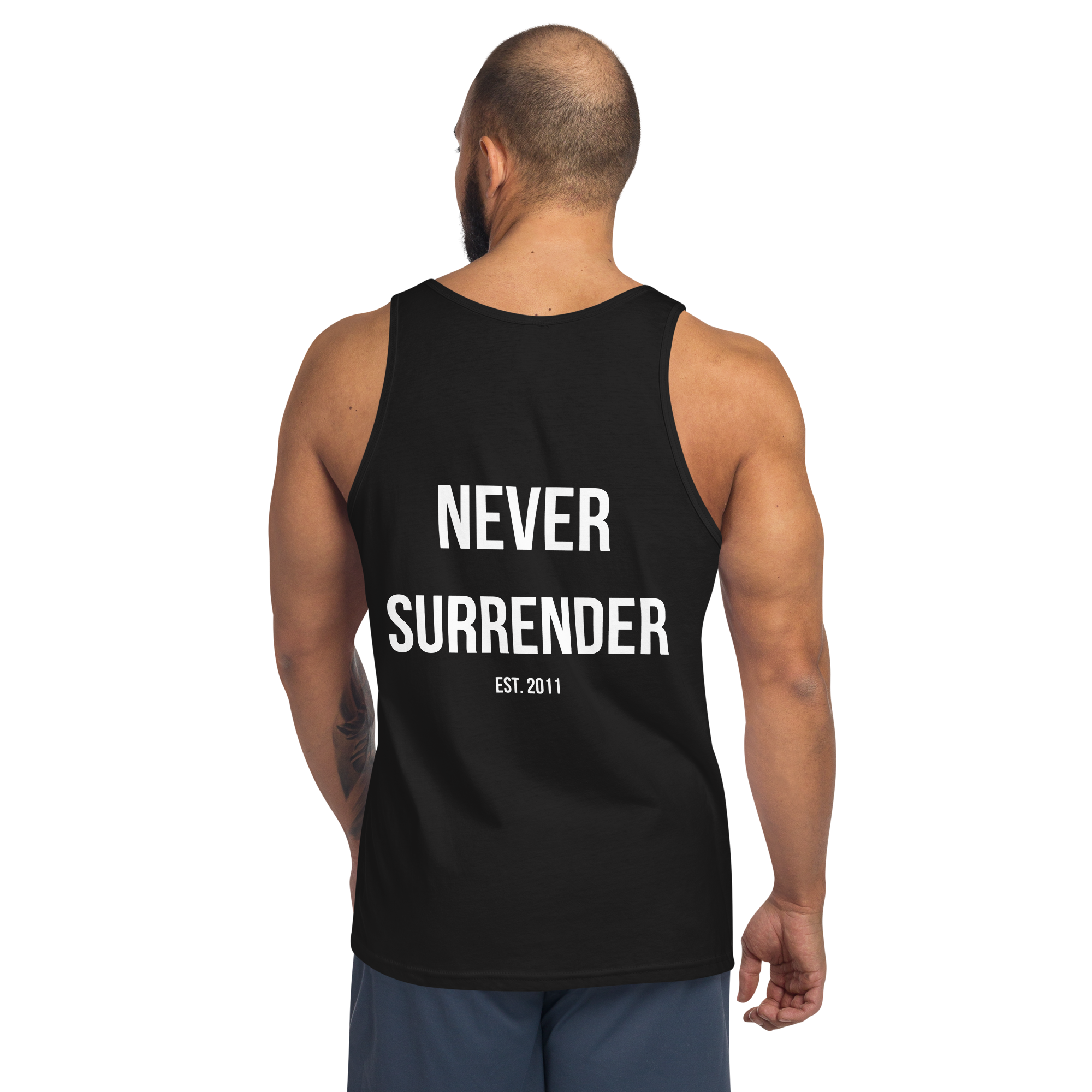 Never Surrender Est. 2011 Tank Top